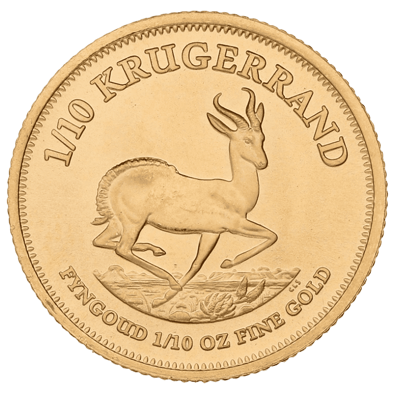 1/10 oz Krugerrand Gold Coin (Best Value)