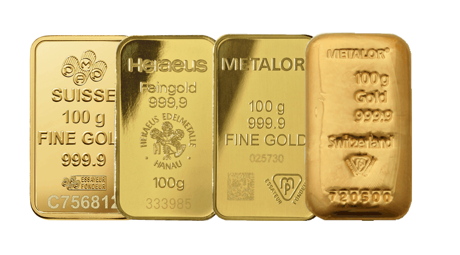 100 Grams Gold Bar (Best Value)