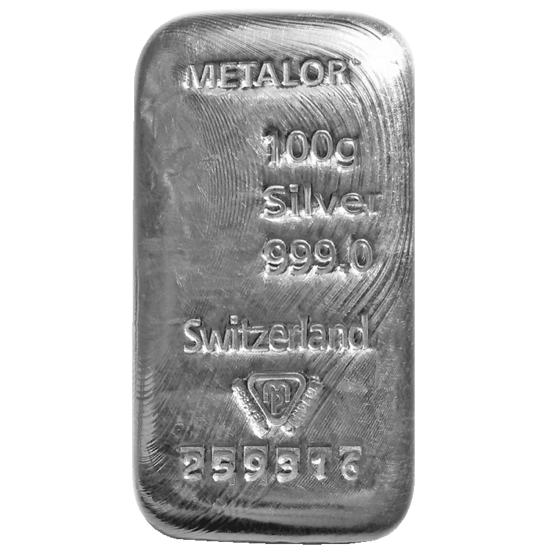 100 Grams Silver Bar