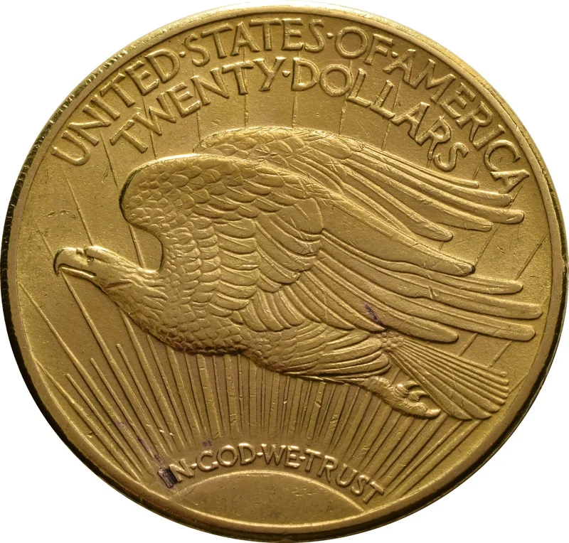 $20 Double Eagle St Gaudens Head Gold Coin - Image 2