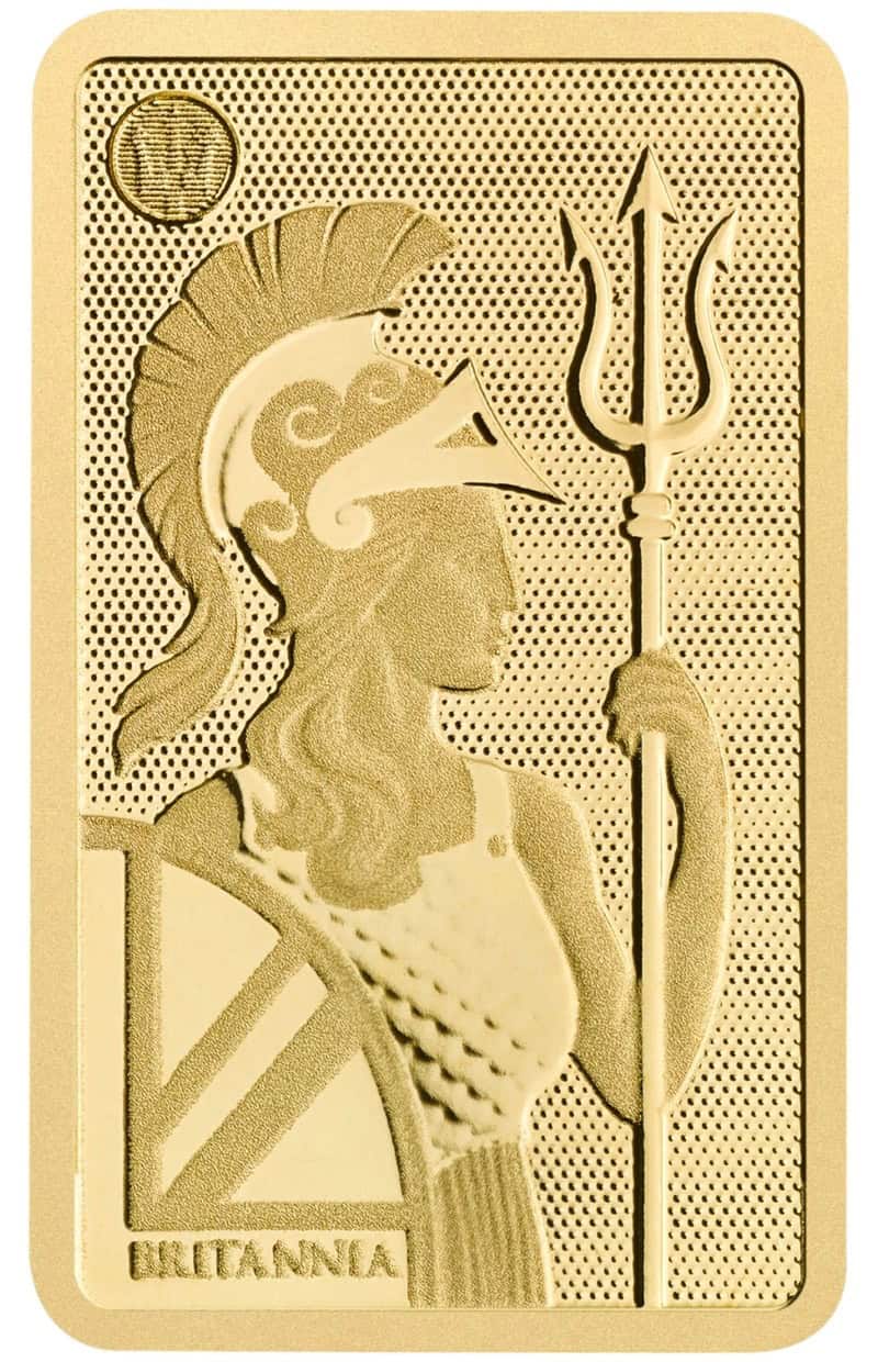 1g Gold Britannia Minted Bar - Image 3