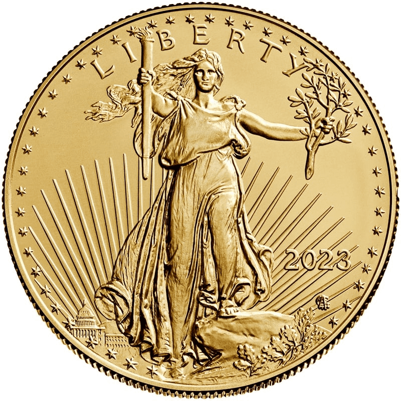 1oz Gold American Eagle Coin 2023