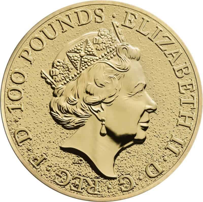 The Lion of England - Queen's Beasts 1oz Gold Coin 2016 - Image 2