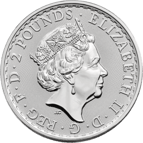 1oz Silver Britannia Coin - VAT FREE for Storage - Image 2