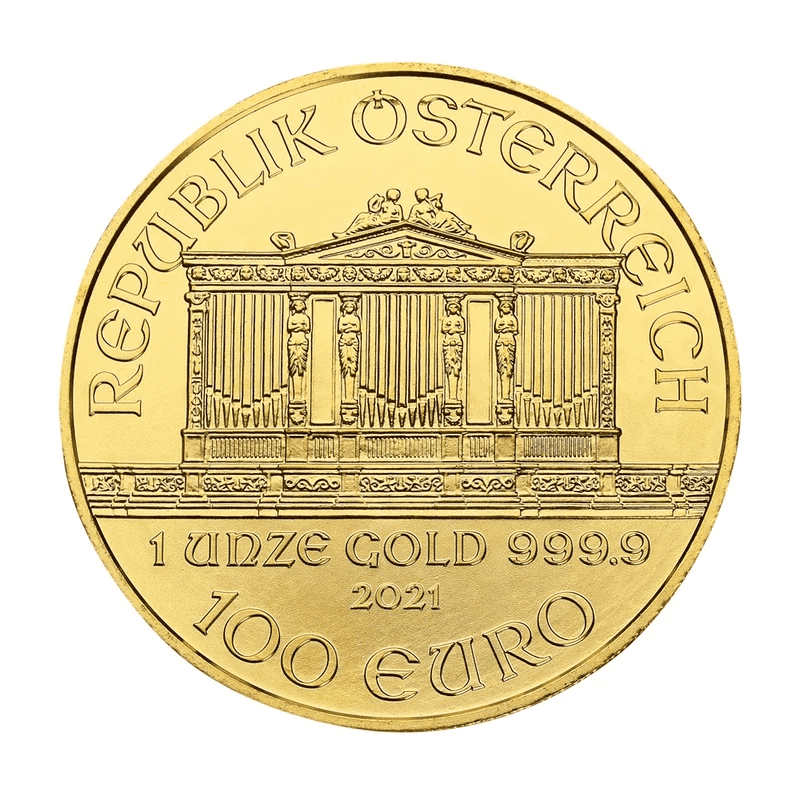 1 oz Gold Austrian Philharmonic Coin 2022