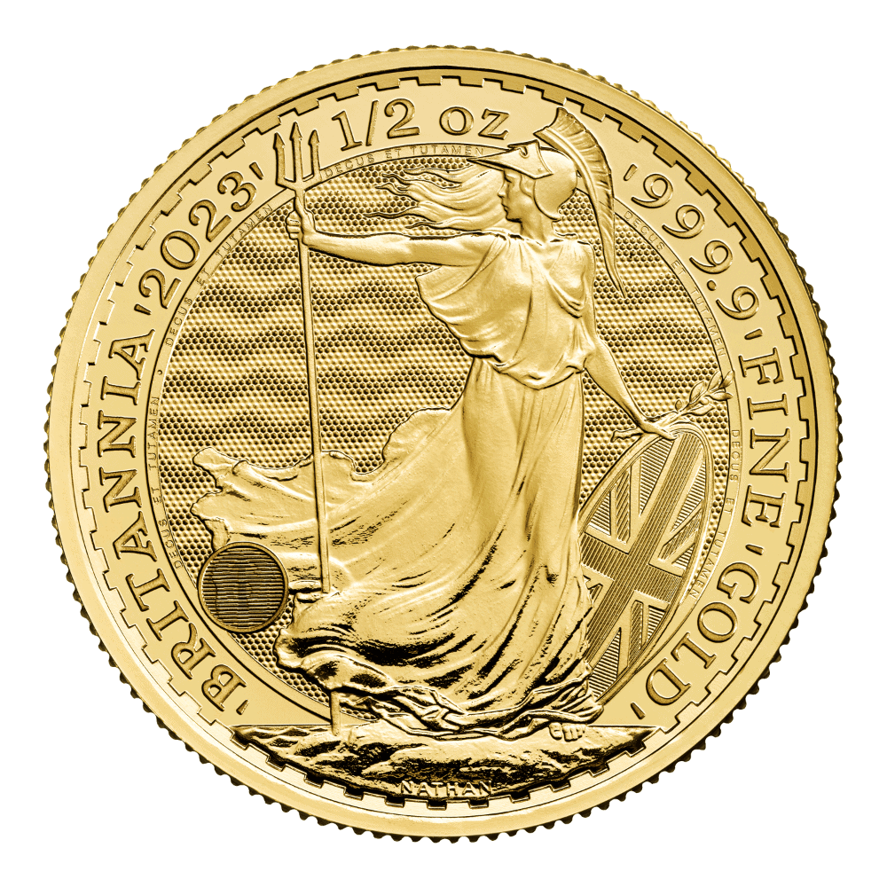 2023 Britannia Gold 1-2oz Reverse – UKBGB23H