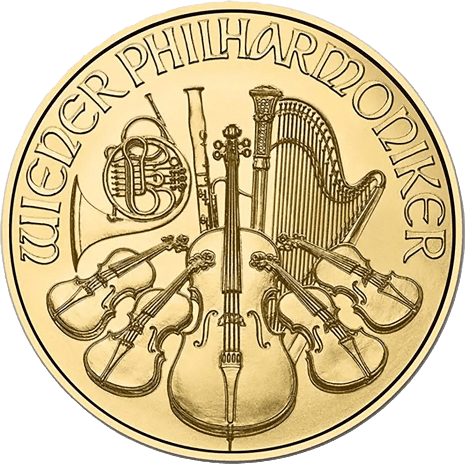 1 oz Gold Austrian Philharmonic Coin 2023