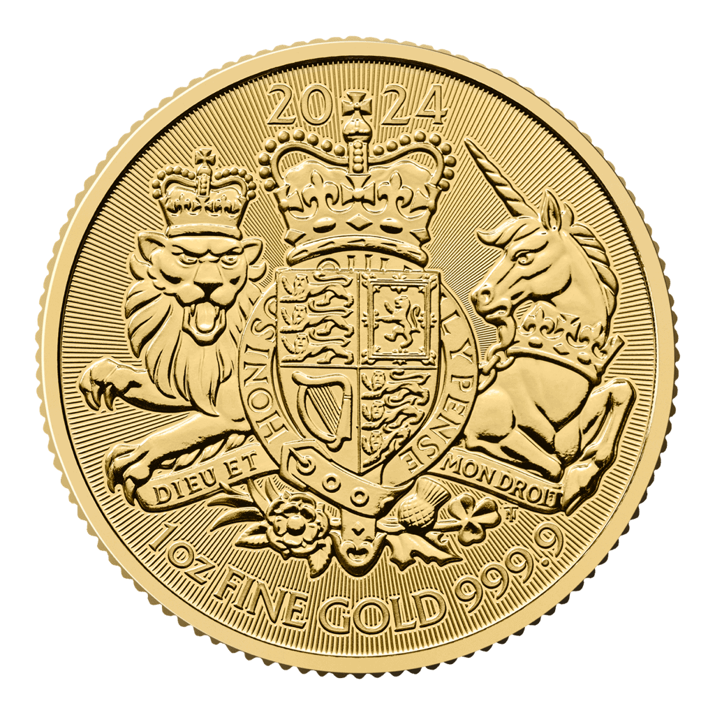 The Royal Arms 1oz Gold Coin 2024