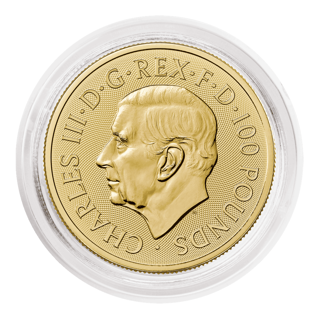 The Greyhound of Richmond Tudor Beasts 1oz Gold Coin 2025 - Image 2