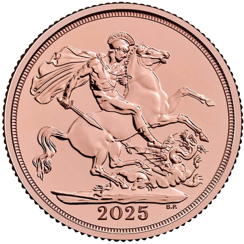 Gold Sovereign 'Final Rose' Coin 2025