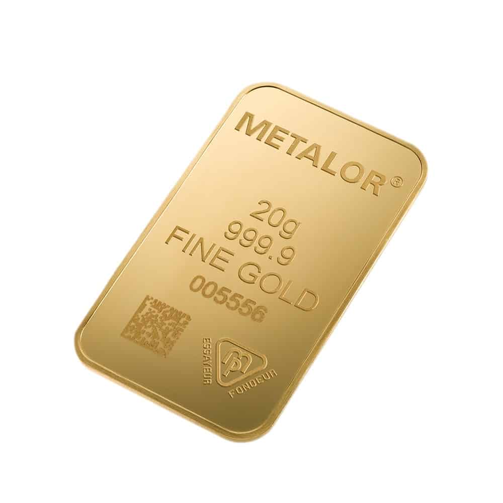 Metalor 20 Grams Gold Bar - Image 2