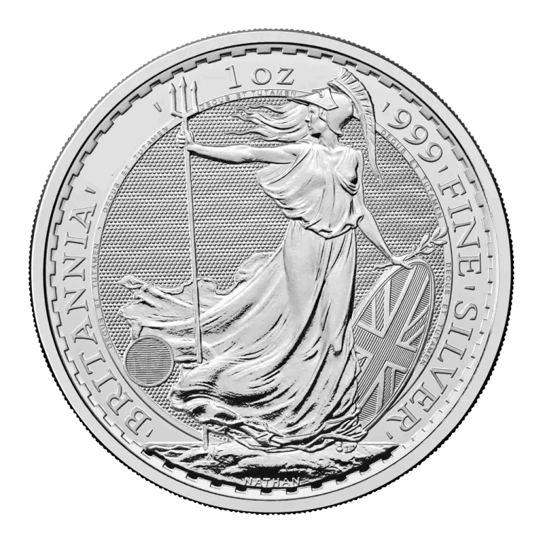 1oz Silver Britannia Coin - VAT FREE for Storage