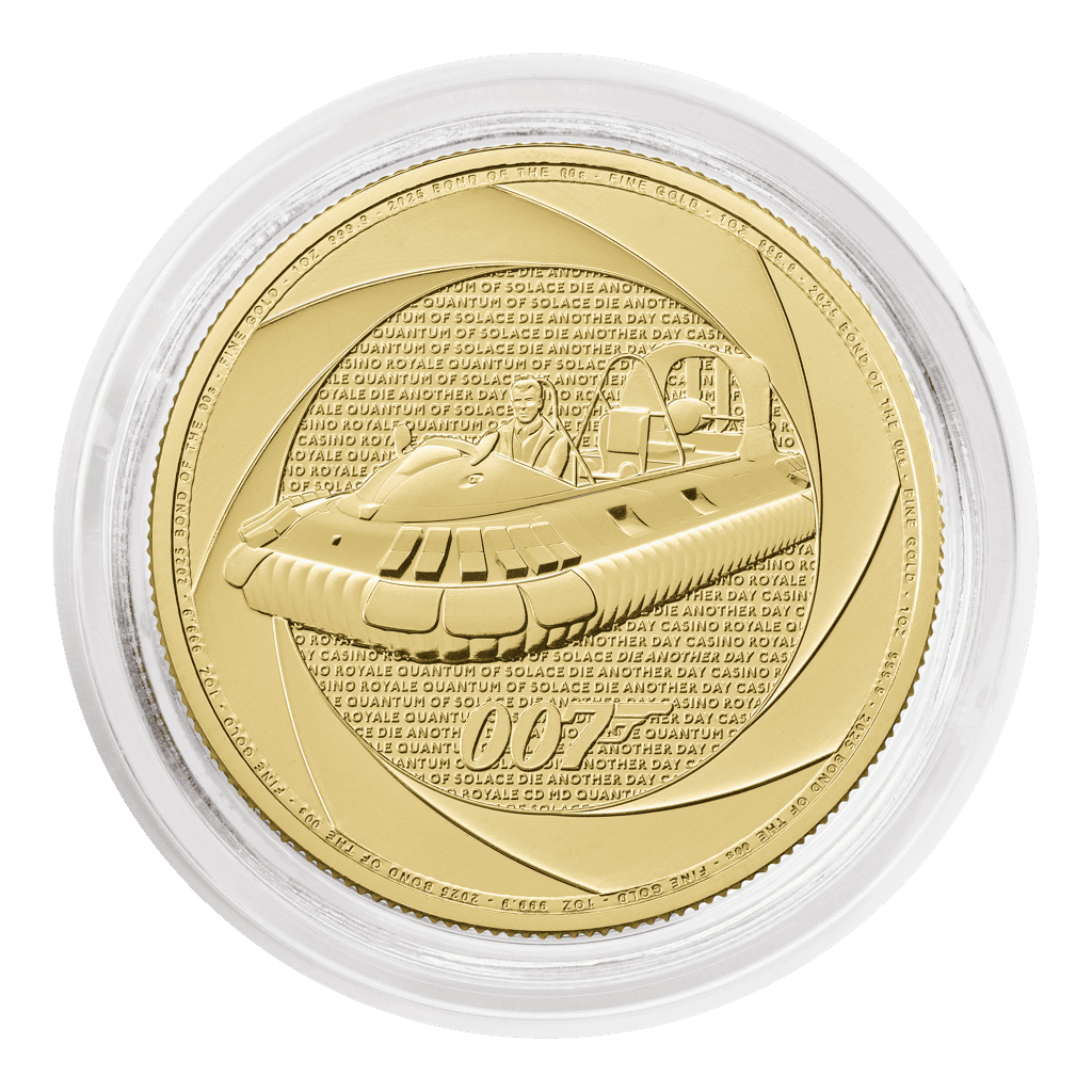 Six Decades of 007: Bond of the 2000s 2025 1oz Gold Coin - Image 3