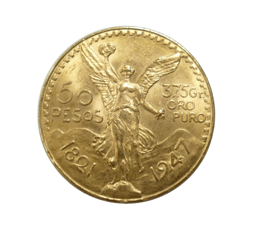 Mexican 50 Pesos Gold Coin